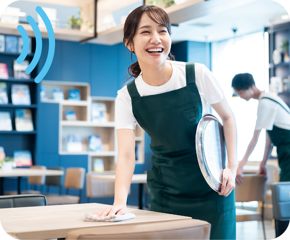 扉の開閉で来店のお知らせ 08-1906