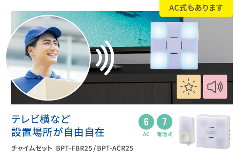 テレビ横など設置場所が自由自在