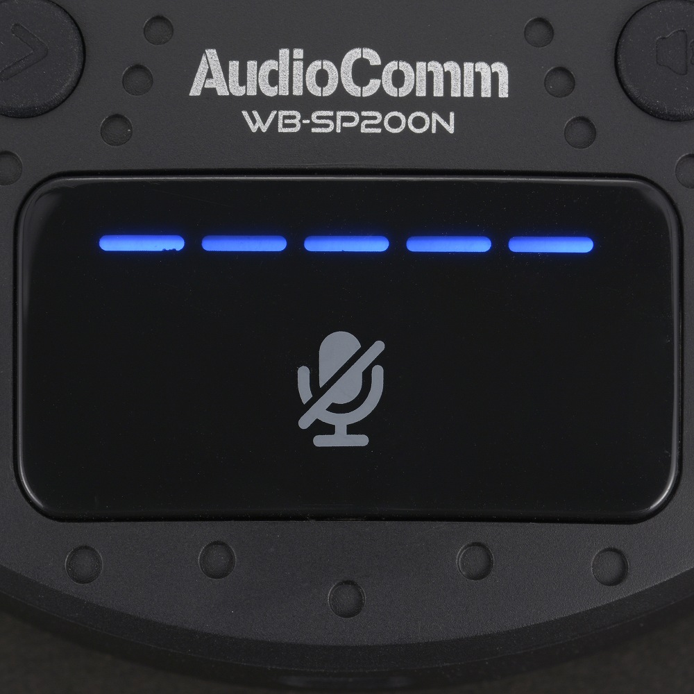 オーム電機WEB会議⽤スピーカーフォンWB-SP200N