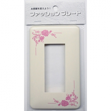 スイッチプレート バラ 3個口用 [品番]00-4639