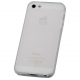iPhone5用 セミハードケース ホワイト [品番]01-3611