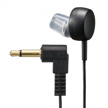 AudioComm片耳ラジオイヤホン モノラル ソフト型 1m [品番]03-0442