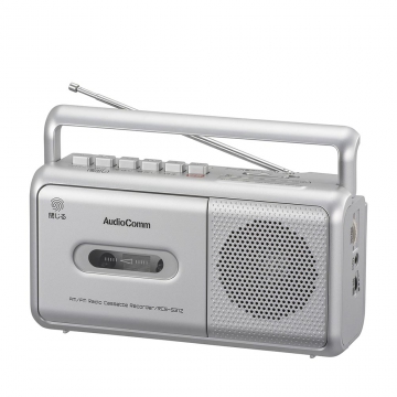 AudioCommモノラルラジオカセットレコーダー [品番]03-5010
