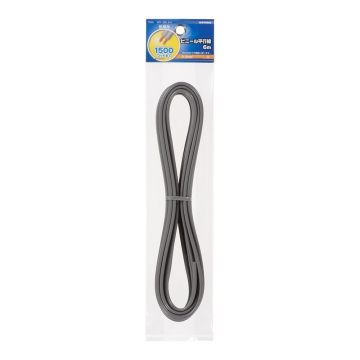 ビニール平行線 VFF 2.0mm2 6m 灰 [品番]04-7466