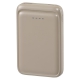 SmartComm モバイルバッテリー 5000mAh ラテ・グレージュ [品番]05-0803