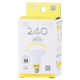 LED電球 ミニレフランプ形 E17 3.4W 電球色 [品番]06-1333