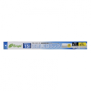 直管LEDランプ 15形相当 G13 昼光色 [品番]06-2978