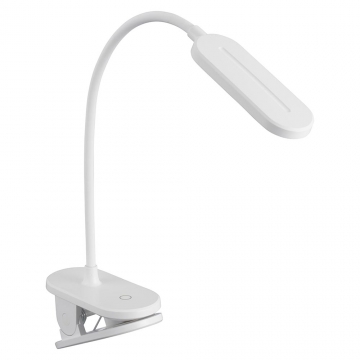 充電式 LEDクリップライト 昼白色 ホワイト [品番]06-5073