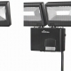 LED センサーライト2灯 コンセントタイプ [品番]07-8284
