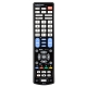 AudioComm LEDライト付き 簡単TVリモコン シャープ専用 [品番]07-8531