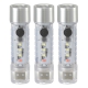 充電式LEDスケルトンライト 110ルーメン 3個入 [品番]08-1734