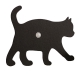 LEDシルエットライト 歩く 猫 [品番]08-1749
