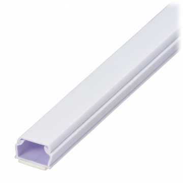 テープ付ABSモール 1号 60cm ホワイト 2本入 [品番]09-1000