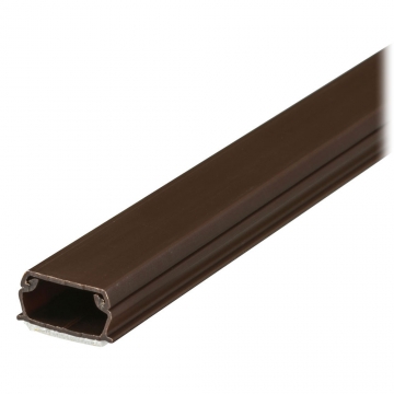 テープ付ABSモール 2号 60cm チョコ 2本入 [品番]09-1003
