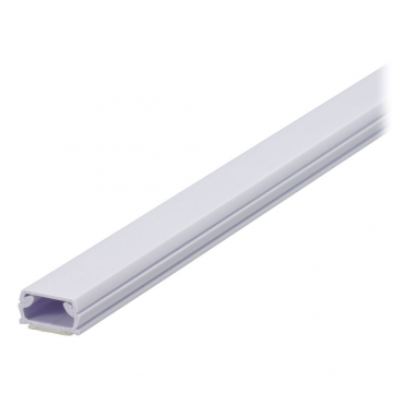 テープ付ABSモール 0号 91cm ホワイト 10本入 [品番]09-2832