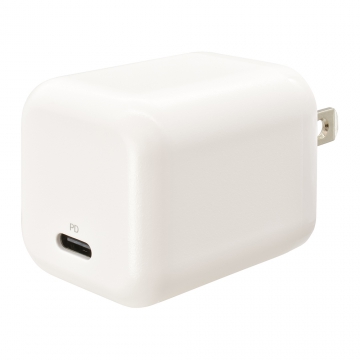 AudioComm PD対応 AC充電器 Type-C 20W [品番]01-7365