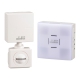 monban CUBE II ワイヤレスチャイムセット 人感センサー送信機+光フラッシュ電池式受信機 [品番]08-1905
