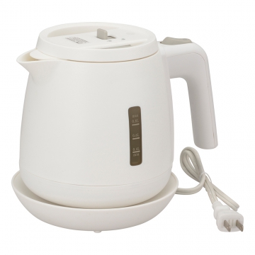 電気ケトル 0.8L 白 [品番]08-5415