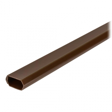 切れるテープ付モール 2号 60cm チョコ 2本入 [品番]09-1005