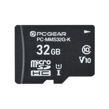 PCGEAR マイクロSDメモリーカード 32GB [品番]01-3936