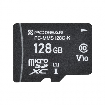 PCGEAR マイクロSDXCメモリーカード 128GB [品番]01-3938