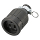 接地2P 防水ゴムボディ [品番]06-5444